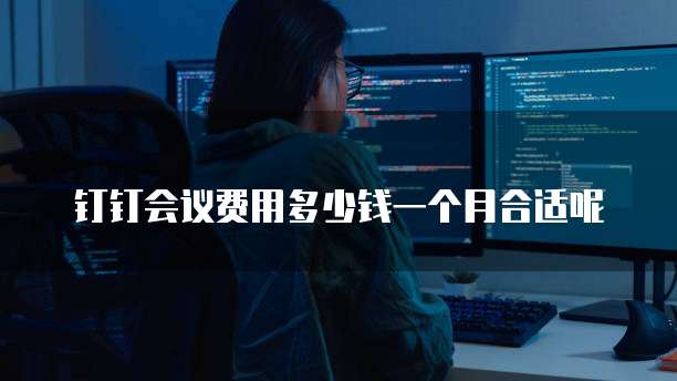 钉钉会议费用多少钱一个月合适呢