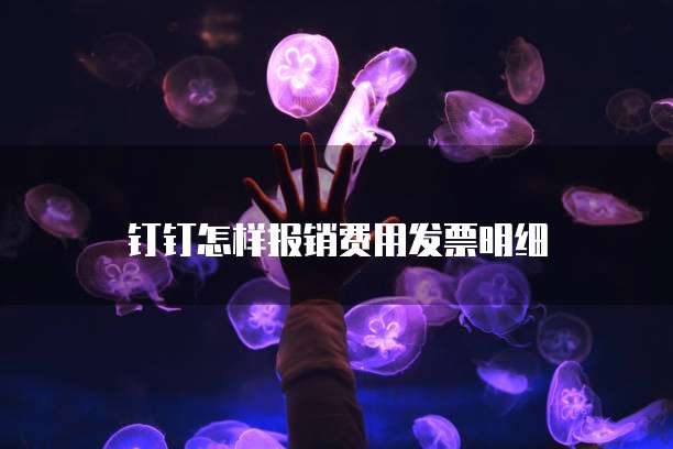 钉钉怎样报销费用发票明细