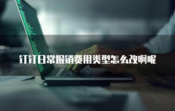 钉钉日常报销费用类型怎么改啊呢