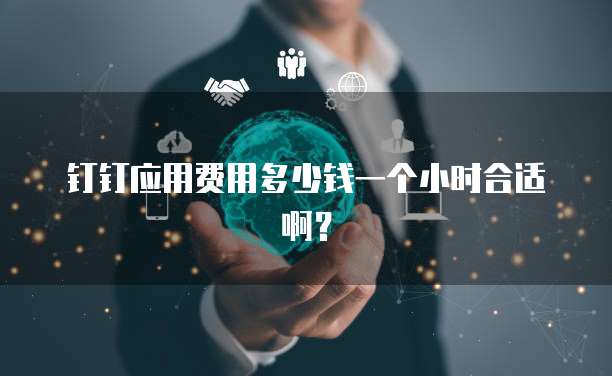 钉钉应用费用多少钱一个小时合适啊?