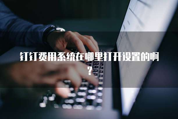 钉钉费用系统在哪里打开设置的啊?