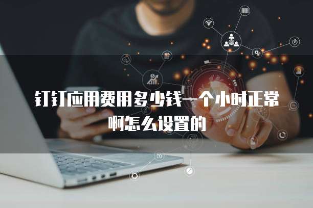 钉钉应用费用多少钱一个小时正常啊怎么设置的