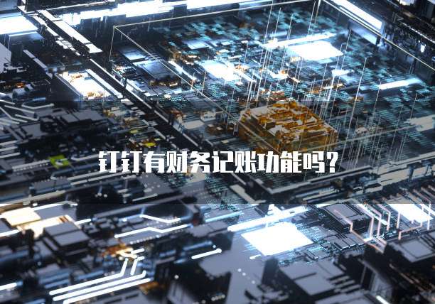 钉钉有财务记账功能吗?