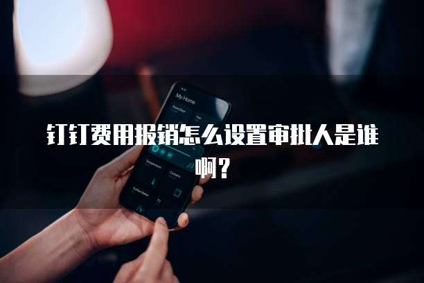 钉钉费用报销怎么设置审批人是谁啊?
