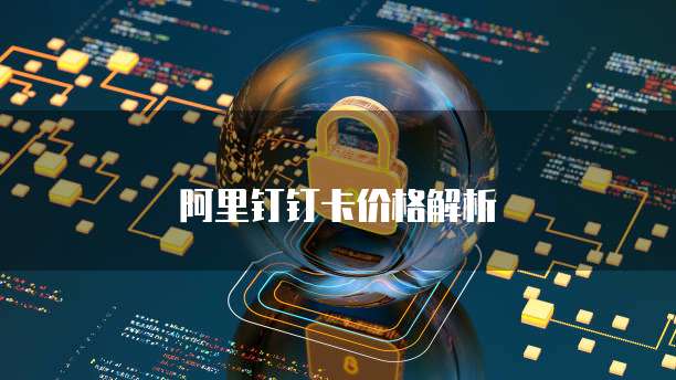 阿里钉钉卡价格解析