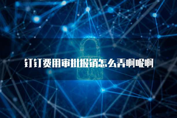 钉钉费用审批报销怎么弄啊呢啊