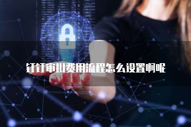 钉钉审批费用流程怎么设置啊呢