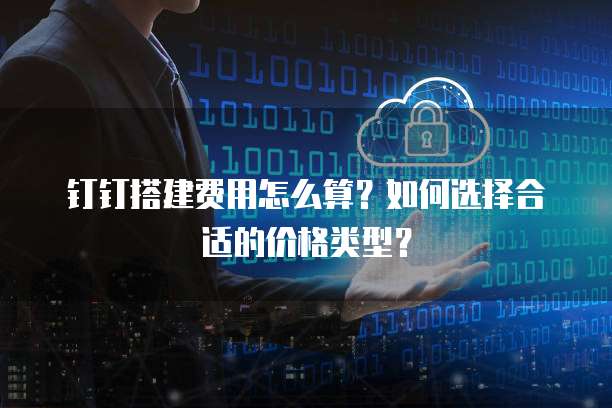 钉钉搭建费用怎么算？如何选择合适的价格类型？
