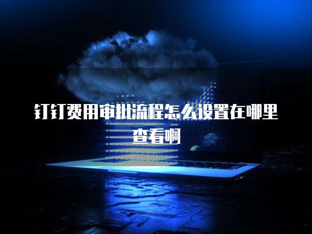钉钉费用审批流程怎么设置在哪里查看啊