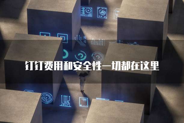 钉钉费用和安全性一切都在这里