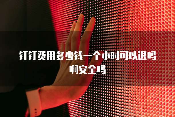 钉钉费用多少钱一个小时可以退吗啊安全吗
