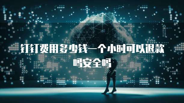 钉钉费用多少钱一个小时可以退款吗安全吗