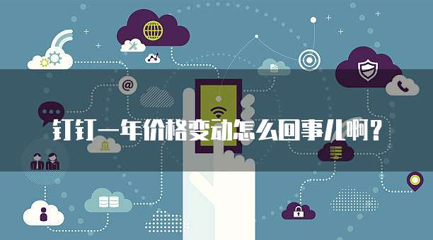 钉钉一年价格变动怎么回事儿啊?