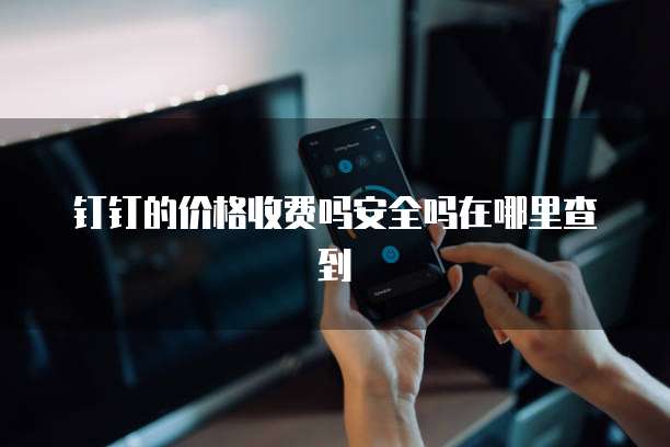 钉钉的价格收费吗安全吗在哪里查到