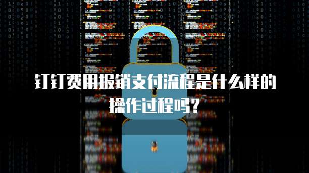 钉钉费用报销支付流程是什么样的操作过程吗？