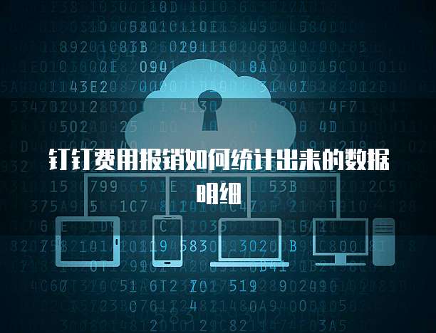 钉钉费用报销如何统计出来的数据明细