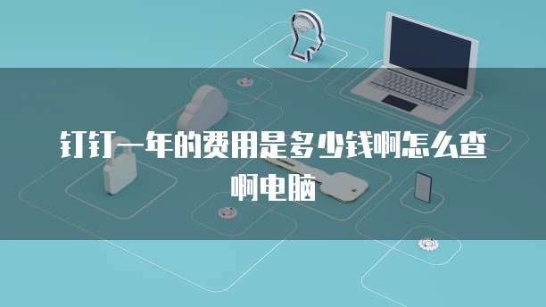钉钉一年的费用是多少钱啊怎么查啊电脑