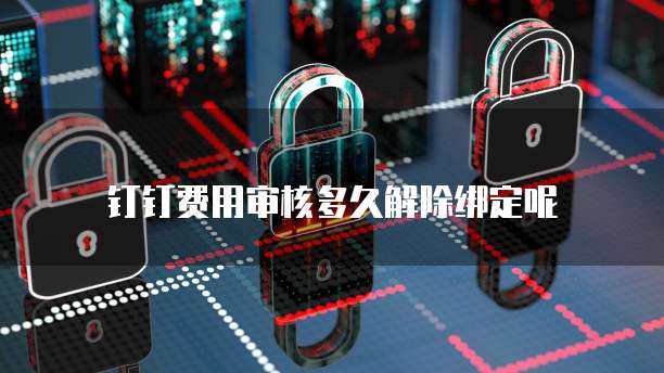 钉钉费用审核多久解除绑定呢