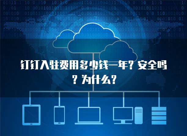 钉钉入驻费用多少钱一年?安全吗?为什么?
