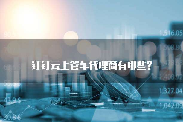 钉钉云上管车代理商有哪些？