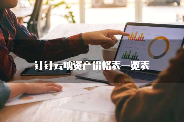 钉钉云呐资产价格表一览表