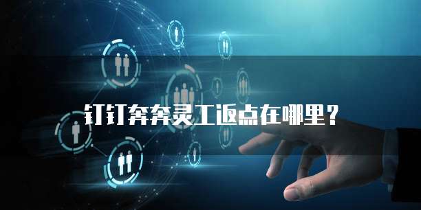钉钉奔奔灵工返点在哪里?