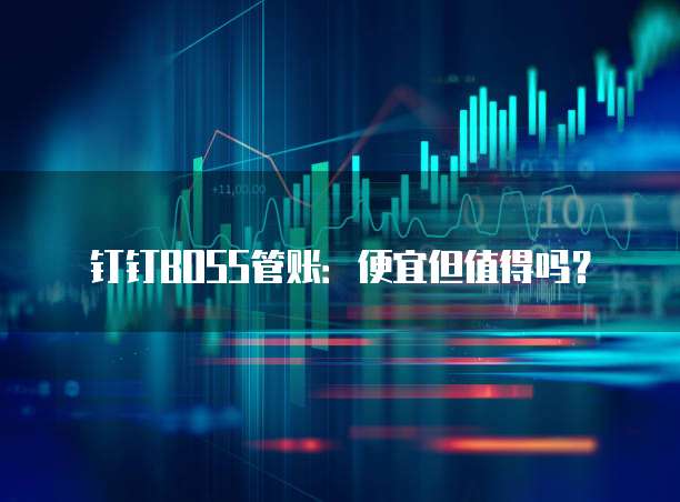 钉钉BOSS管账:便宜但值得吗?