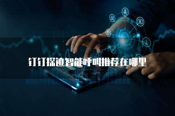 钉钉探迹智能呼叫推荐在哪里