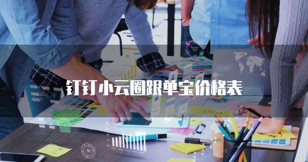钉钉小云圈跟单宝价格表
