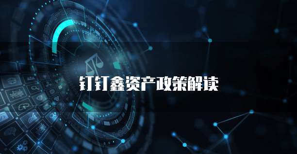 钉钉鑫资产政策解读