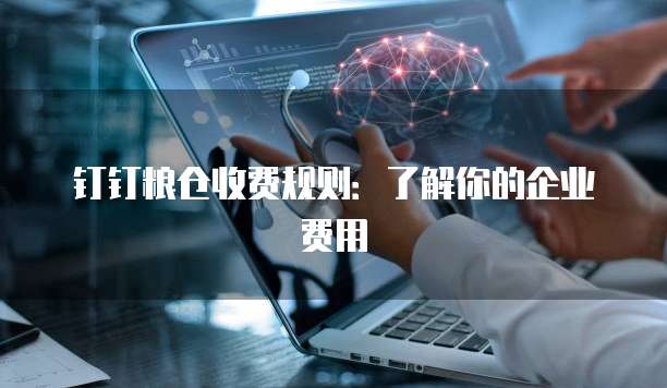 钉钉粮仓收费规则:了解你的企业费用