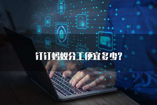 钉钉蚂蚁分工便宜多少?