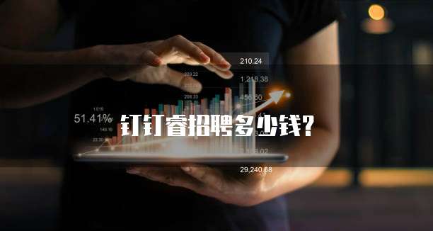 钉钉睿招聘多少钱？