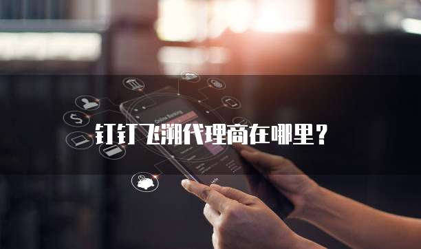 钉钉飞溯代理商在哪里?