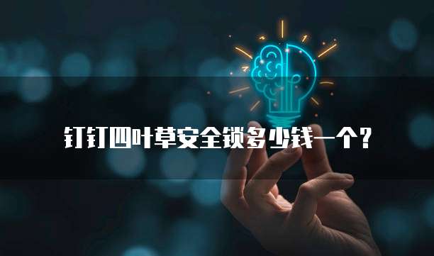 钉钉四叶草安全锁多少钱一个?