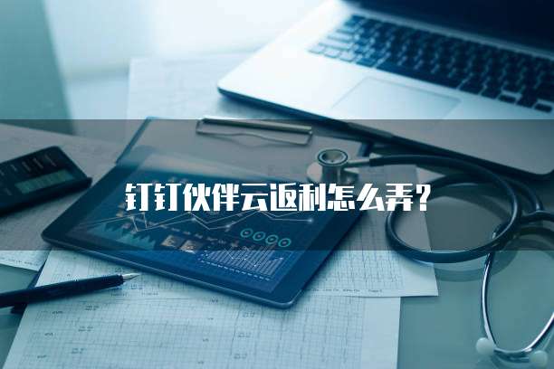 钉钉伙伴云返利怎么弄?