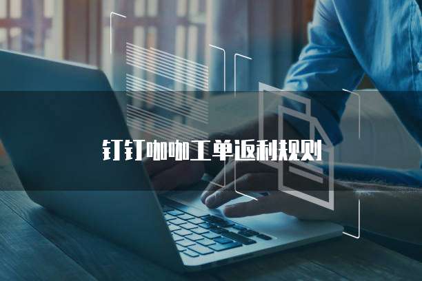 钉钉咖咖工单返利规则
