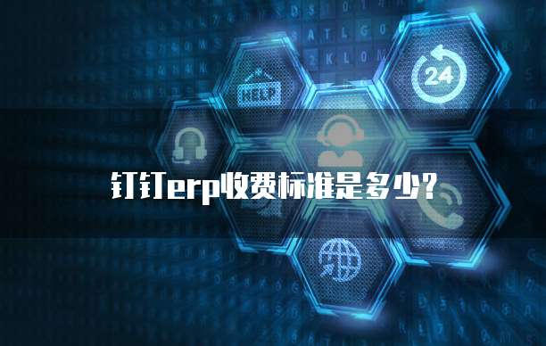 钉钉erp收费标准是多少?