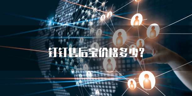 钉钉售后宝价格多少?