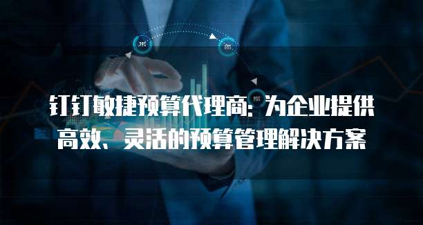 钉钉敏捷预算代理商: 为企业提供高效、灵活的预算管理解决方案
