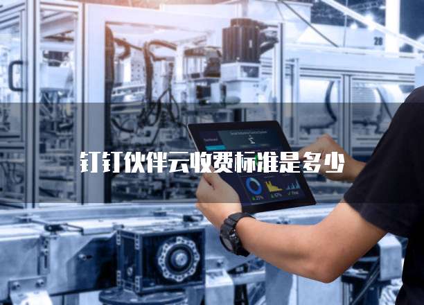 钉钉伙伴云收费标准是多少