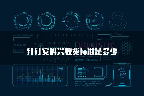 钉钉安科兴收费标准是多少