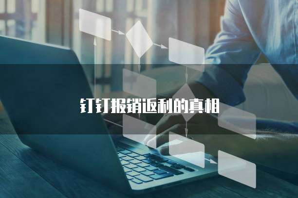 钉钉报销返利的真相