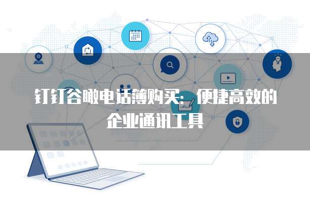 钉钉谷瞰电话簿购买：便捷高效的企业通讯工具