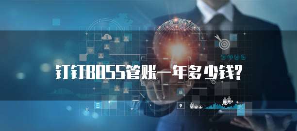 钉钉BOSS管账一年多少钱?