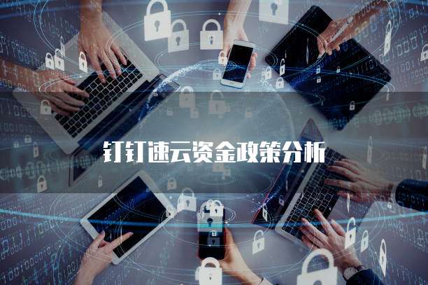 钉钉速云资金政策分析