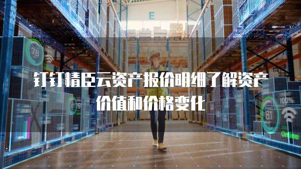 钉钉精臣云资产报价明细了解资产价值和价格变化