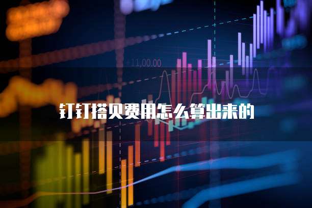 钉钉搭贝费用怎么算出来的