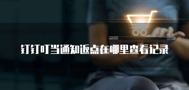 钉钉叮当通知返点在哪里查看记录