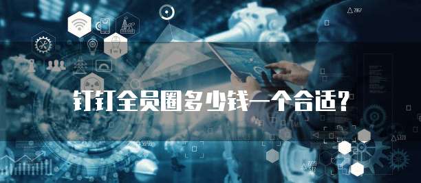 钉钉全员圈多少钱一个合适？